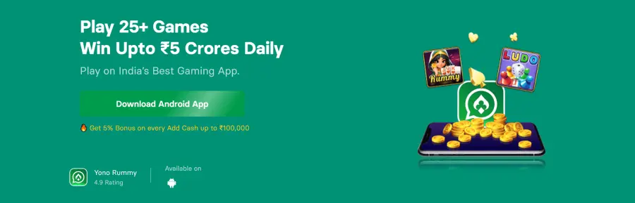 Yono rummy online casino